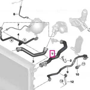 Furtun radiator - BMW Bestseller