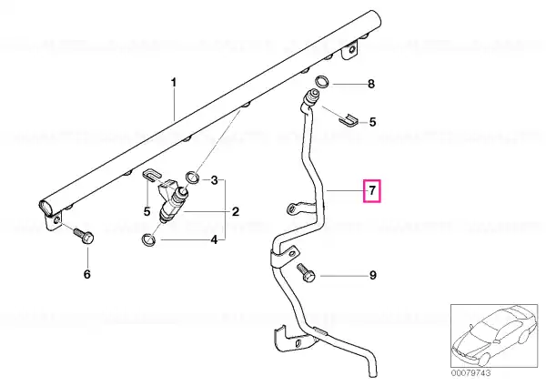 Fuel feed line - BMW Popular