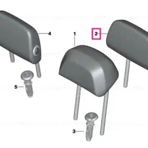 Headrest leather OYSTER - BMW Preț redus