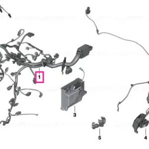 Wiring harness, engine, injector module - BMW Promoție