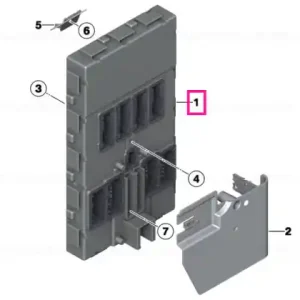 Control unit, front electronic module - BMW Reducere specială
