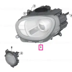 Headlight, LED technology, right - BMW - Mini Cumpărături sigure