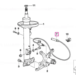 Comandă acum Pulse generator, DSC front right - BMW