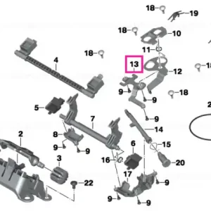 Nu rata Suport fixare scaun pasager - BMW Motorrad