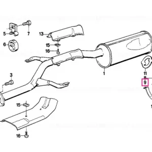 Disponibil imediat Clamp - BMW