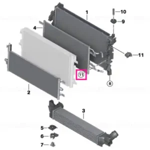 Discount Suport radiator ulei transmisie - BMW