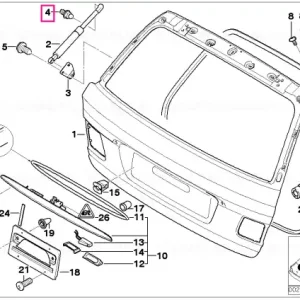 Ball pin M8 - BMW Plată sigură