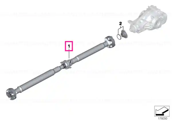 Ofertă specială Manual drive shaft transmission L=1670MM - BMW