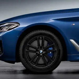 Janta aliaj usor - M Performance Double Spoke 622M - Negru (Jet Black Uni) - 9Jx18 ET:44 - BMW Seria 5 G30 G31 Doar azi