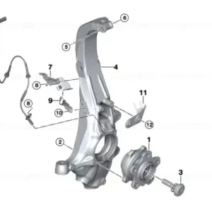 Wheelspeed sensor - BMW Preț redus