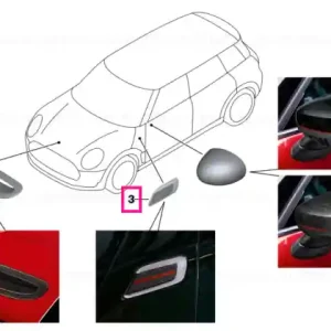 Set ornamental cu padding, STITCHED CARBON - BMW - Mini Retur gratuit