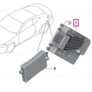 Receiver audio module DAB - BMW Preț mic