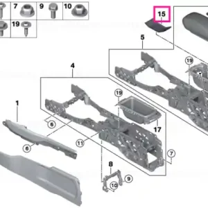 Mat insert, storage compartment - BMW - Mini Cumpărături sigure
