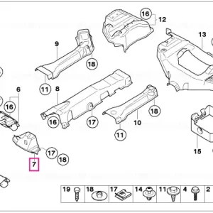 Popular Shift cable heat shield - BMW - Mini