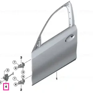 Front door brake - BMW Doar azi