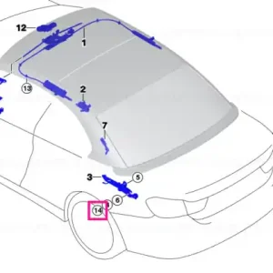 Reducere Nituri oarba M12X1,5 LH - BMW