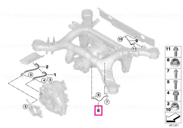 Disponibil imediat Interference-suppression band - BMW
