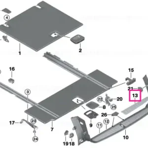 Ofertă specială Inserție spumă, stânga - BMW