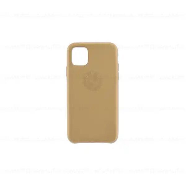 Husa piele BMW iPhone 11 Pro - bej Expediere rapidă