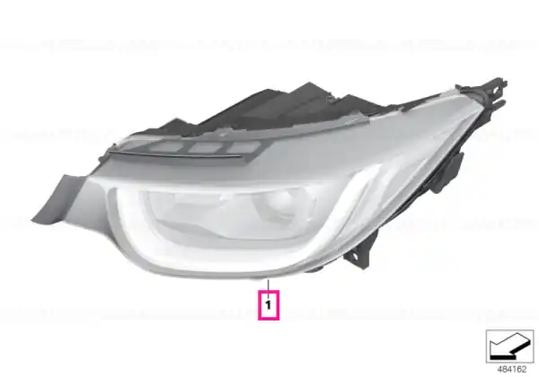 Headlight, LED technology, right - BMW Cumpără online
