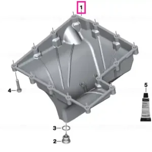 Oil pan - BMW Motorrad Reduceri
