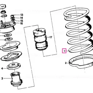 Arc spiral, ROT ODER BLAU - BMW Retur gratuit