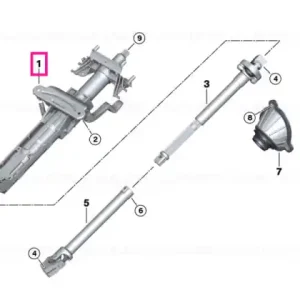 Ofertă Manually adjust. steering column - BMW