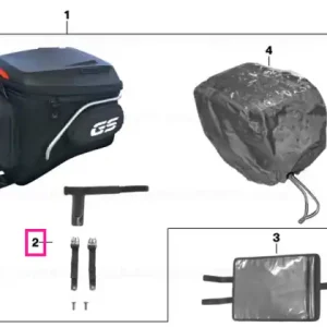 Connection, tank rucksack - BMW Motorrad Retur gratuit