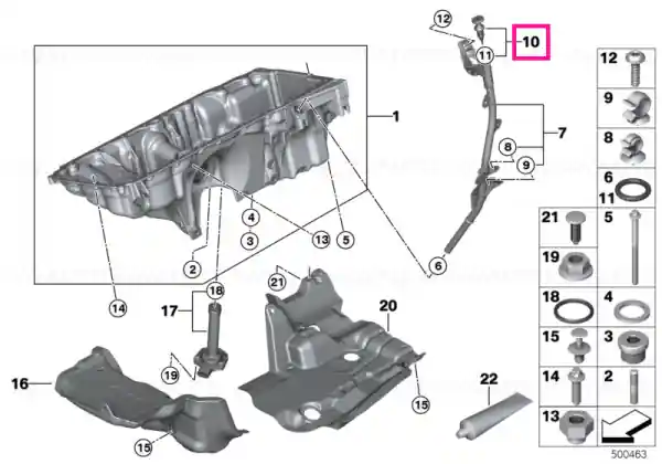 Expediere rapidă Dipstick - BMW