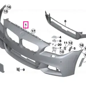 Capac ornamental bara spate aprimat M - BMW Lichidare de stoc
