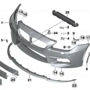 Calitate înaltă Licence plate base M - BMW
