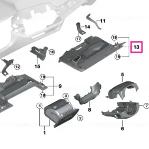 Cel mai vândut Panou ornamental compartiment pasager - BMW