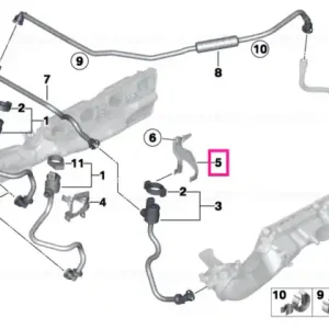 Bestseller Suport supapă ventilație 5-8 - BMW