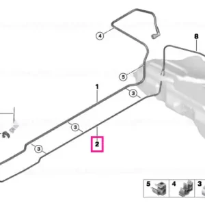 Fuel feed line - BMW - Mini Bestseller