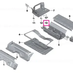Consolă rezervor fluid SCR, spate dreapta - BMW Vezi acum