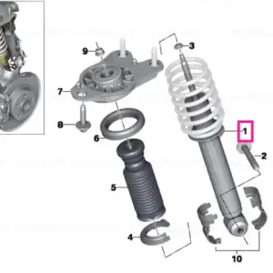 Premium Arc amortizor spate REX - BMW