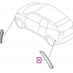 Ultima șansă Side marker light, rear, left - BMW