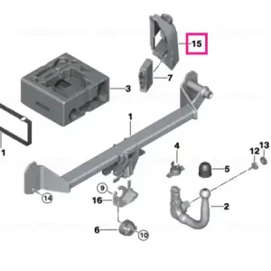 Livrare gratuită Suport modul - BMW