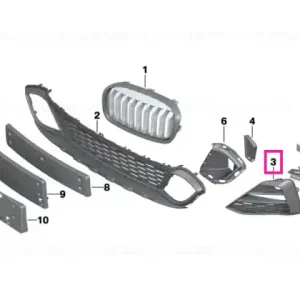 Reduceri Grid lateral left -M- - BMW