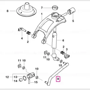 Selector rod - BMW Doar azi
