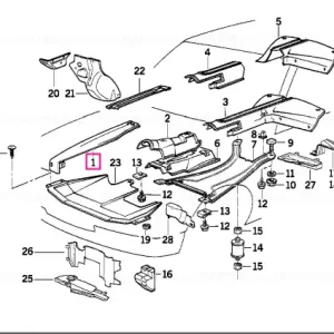 Heat insulation right - BMW Reducere extra