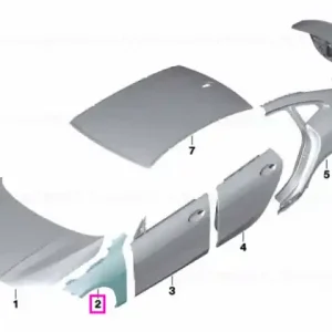 Cumpără acum Aripa fata dreapta - BMW Seria 2 F44 F74