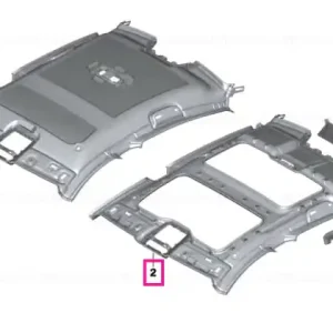 Roofliner Alcantara NACHTBLAU - BMW Livrare expres