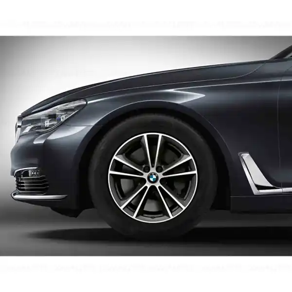 Chilipir Roată completă de iarnă - V-Spoke 631 (bright turned) cu anvelopa Pirelli Winter Sottozero 3 - 225/55R17 97H - BMW Seria 5 G30/G31