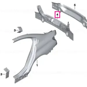 Ofertă limitată Complete tail trim - BMW
