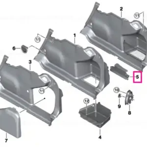 Scoop rear ventilation - BMW Retur gratuit