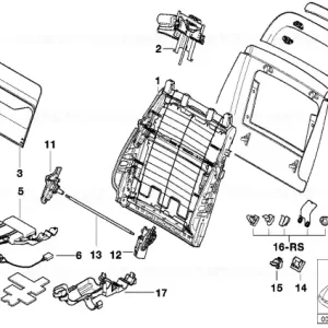 Upper rear panel GRAU - BMW Cumpără online