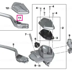 Brake lever STORM - BMW Motorrad Ofertă exclusivă