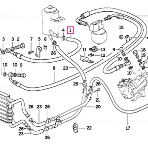 Intake manifold - BMW Doar azi