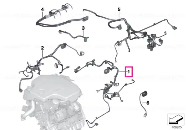 Reducere de preț Instalatie senzori motor modul 1 EU5 4WD O.MSA EU5 4WD - BMW